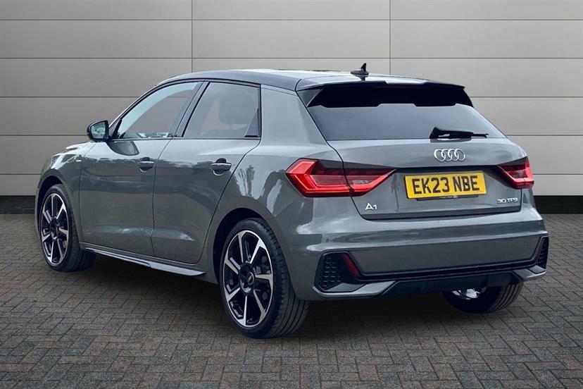 Audi A1 30 Tfsi 110 Black Edition S Tronic EK23NBE Grey #3