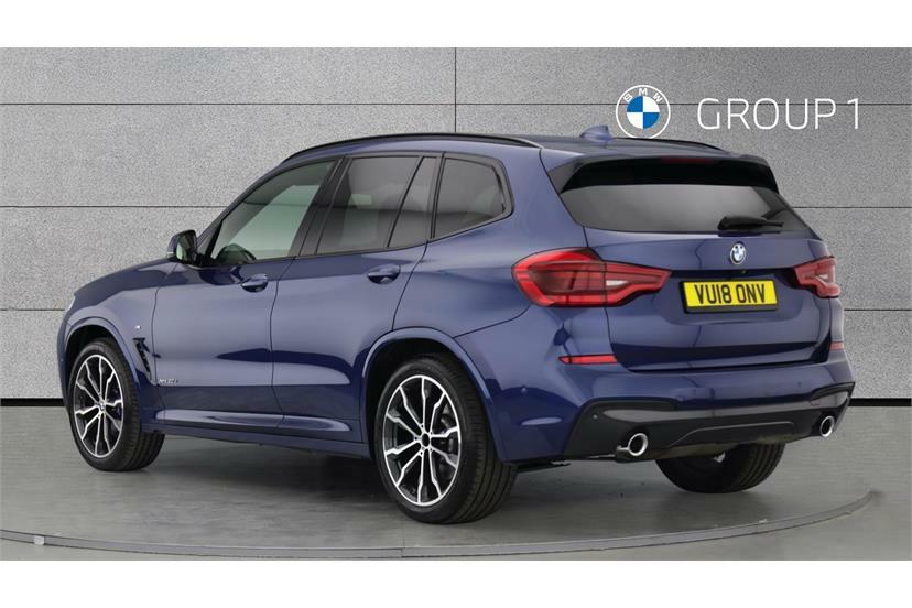 BMW X3 Xdrive20d M Sport Step VU18ONV Blue #2