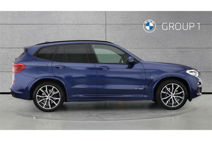 BMW X3 Xdrive20d M Sport Step VU18ONV Blue #3
