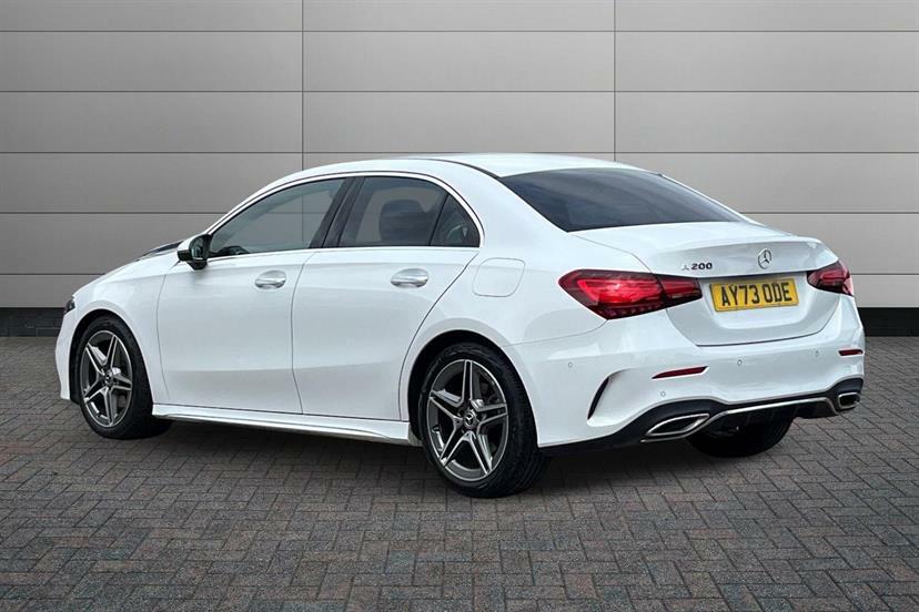 Mercedes-Benz A Class A200 Amg Line Executive White #2