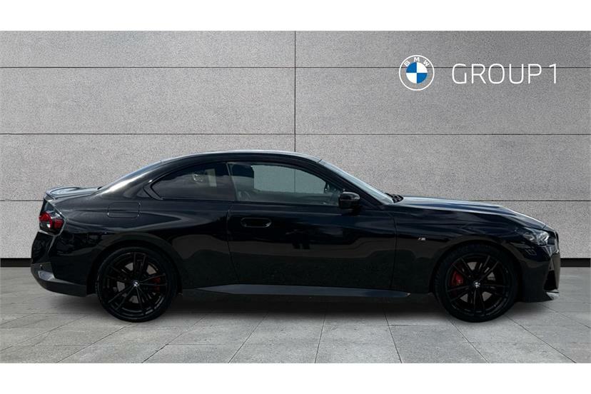 BMW 2 Series 220D Mht M Sport Step YY22SVN Black #3