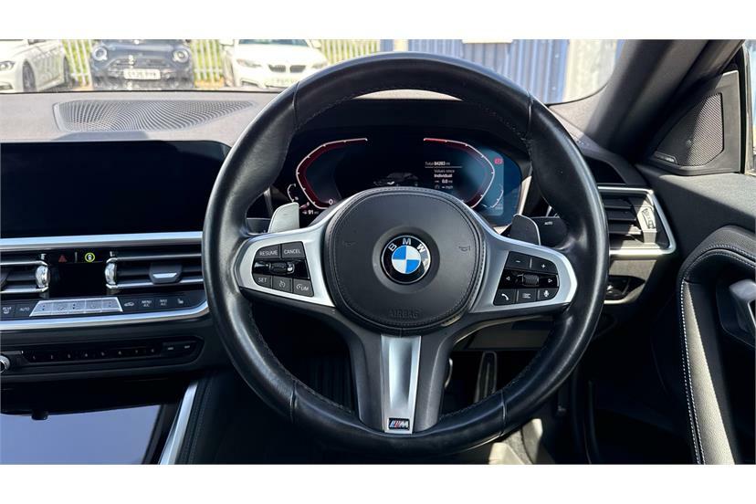 BMW 2 Series 220D Mht M Sport Step YY22SVN Black #5