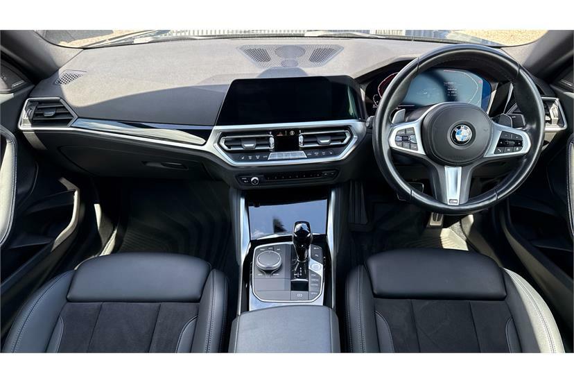 BMW 2 Series 220D Mht M Sport Step YY22SVN Black #4