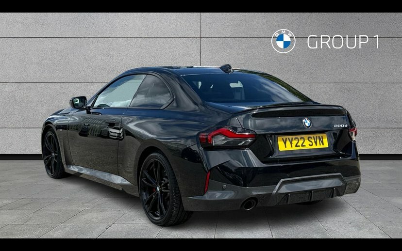 BMW 2 Series Gran Coupe 220D M Sport Coupe Black #2