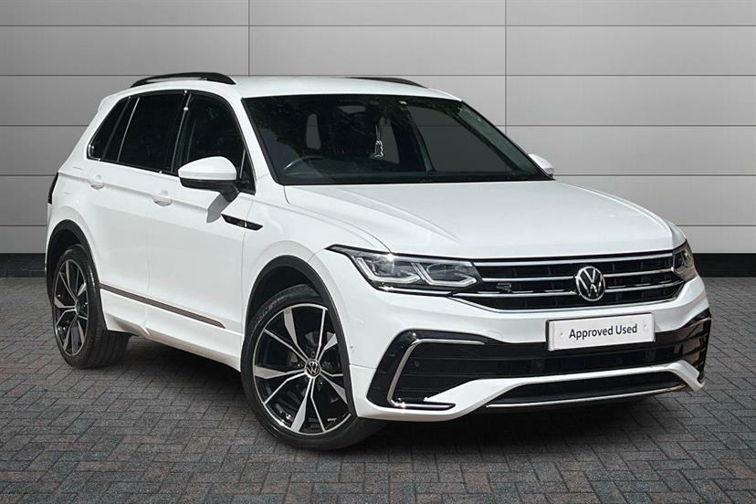 Volkswagen Tiguan 2.0 Tdi 4Motion R-line Dsg White