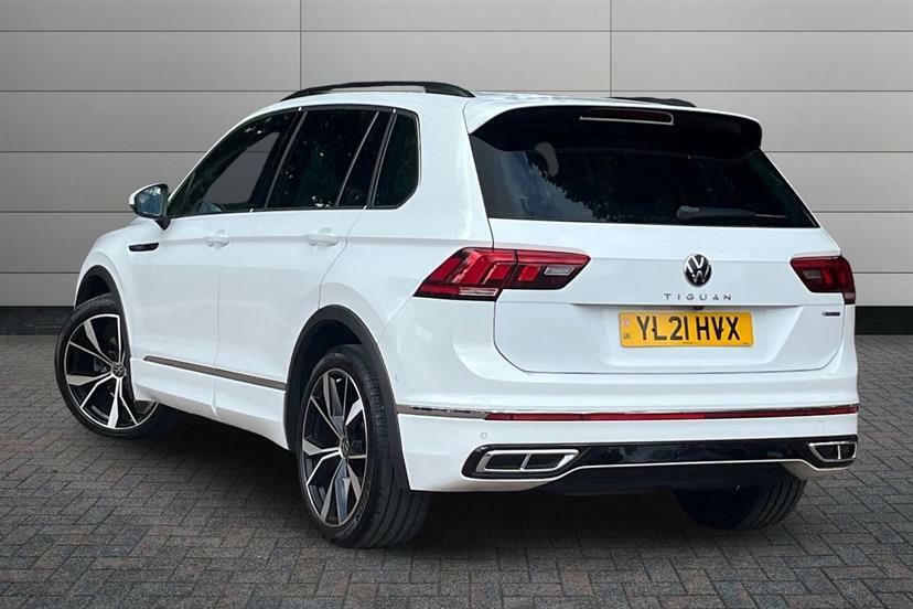 Volkswagen Tiguan 2.0 Tdi 4Motion R-line Dsg YL21HVX White #3