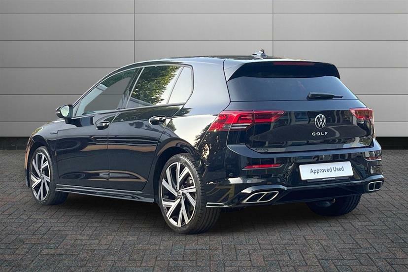 Volkswagen Golf 1.5 Etsi 150 R-line Dsg GJ73XDS Black #3