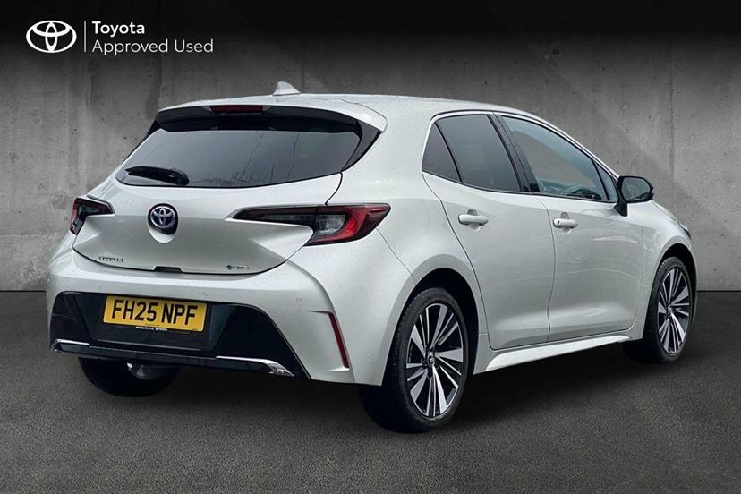 Toyota Corolla 1.8 Hybrid Design Cvt Silver #2
