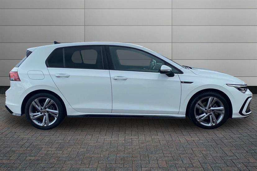 Volkswagen Golf 1.5 Etsi 150 R-line Dsg MJ23UWL White #4
