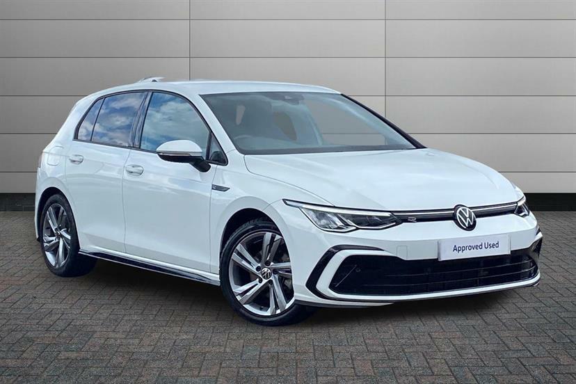 Volkswagen Golf 1.5 Etsi 150 R-line Dsg White