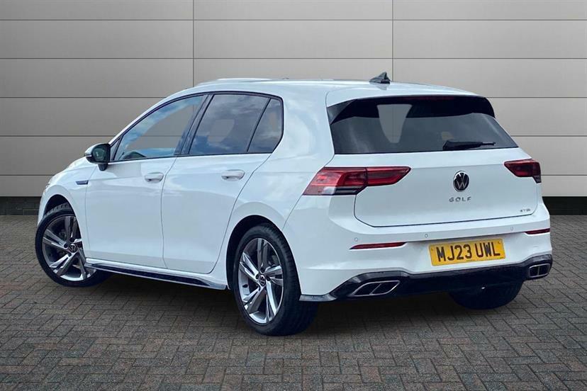 Volkswagen Golf 1.5 Etsi 150 R-line Dsg MJ23UWL White #3