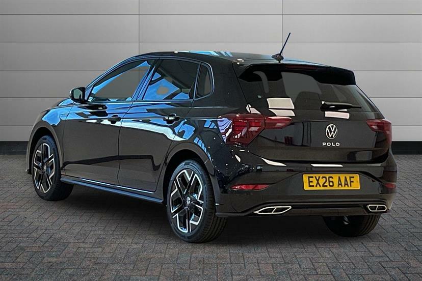 Volkswagen Polo 1.0 Tsi 115 R-line Dsg EX26AAF Black #3