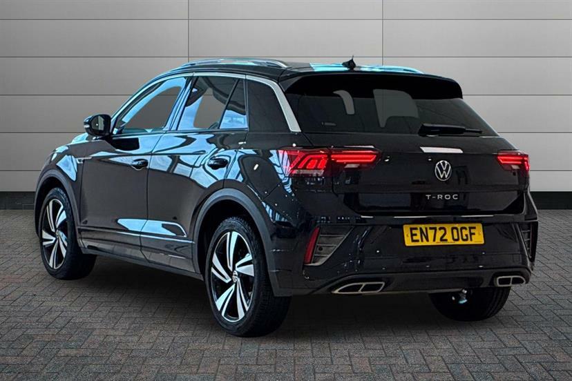 Volkswagen T-Roc 1.5 Tsi R-line Dsg EN72OGF Black #3