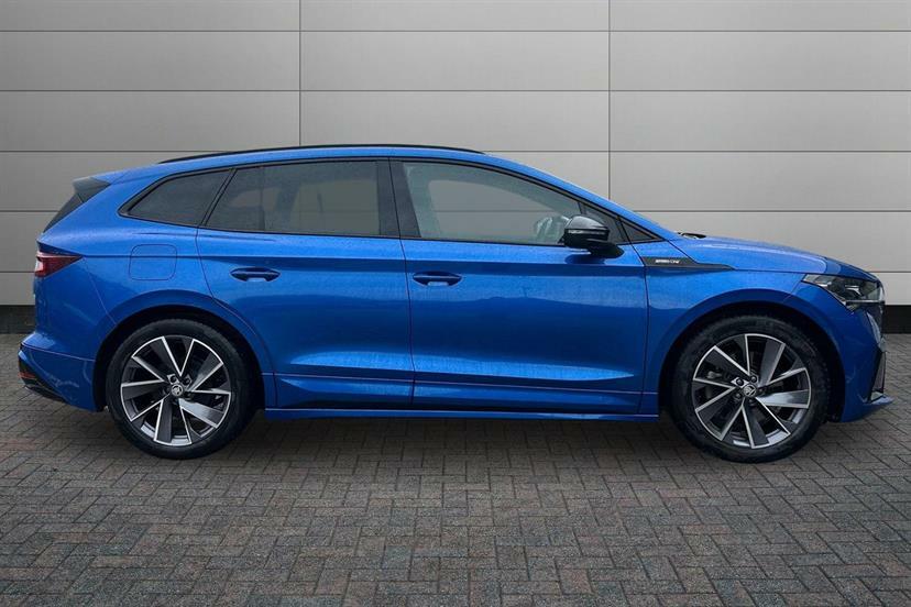 Skoda ENYAQ 195Kw 80X Sportline 82Kwh 4X4 Blue #4