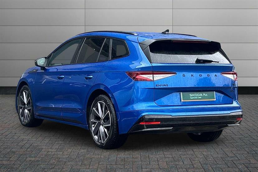 Skoda ENYAQ 195Kw 80X Sportline 82Kwh 4X4 Blue #3