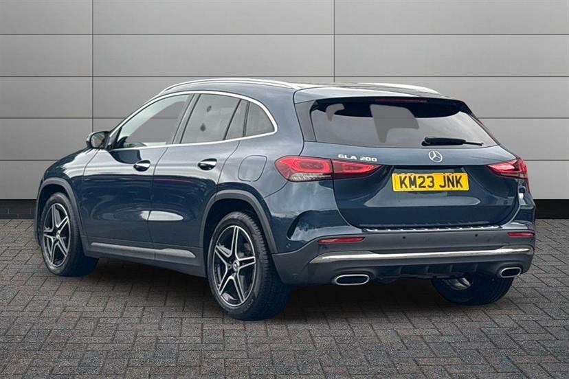 Mercedes-Benz GLA Class 200 Amg Line Premium KM23JNK Blue #2