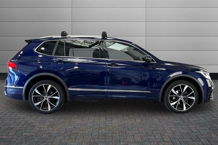 Volkswagen Tiguan Allspace 1.5 Tsi R-line Dsg Blue #4