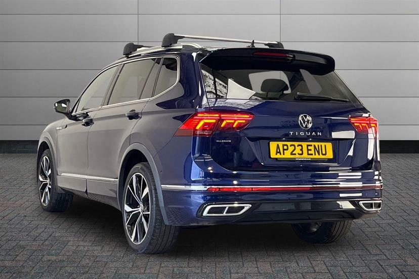 Volkswagen Tiguan Allspace 1.5 Tsi R-line Dsg Blue #3