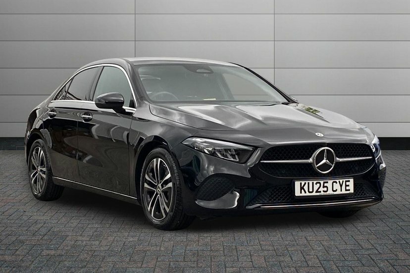 Mercedes-Benz A Class A200h Mhev Sport Executive Saloon Hyb Black