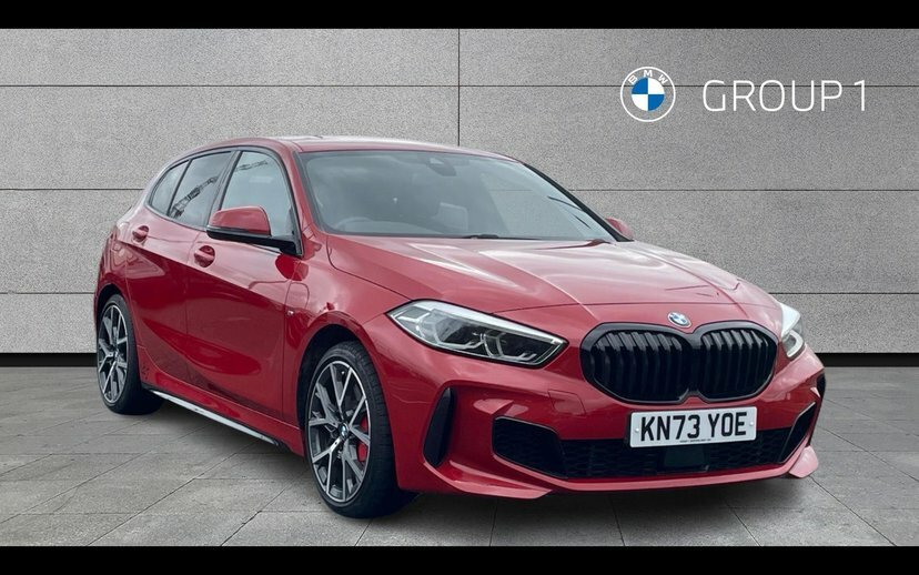 BMW 1 Series 128Ti KN73YOE Red