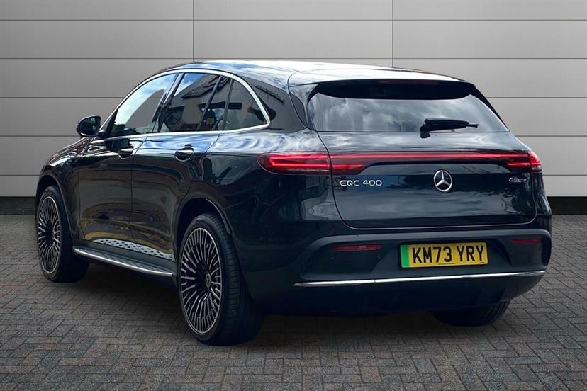 Mercedes-Benz EQC 400 300Kw Amg Line Premium 80Kwh Black #2