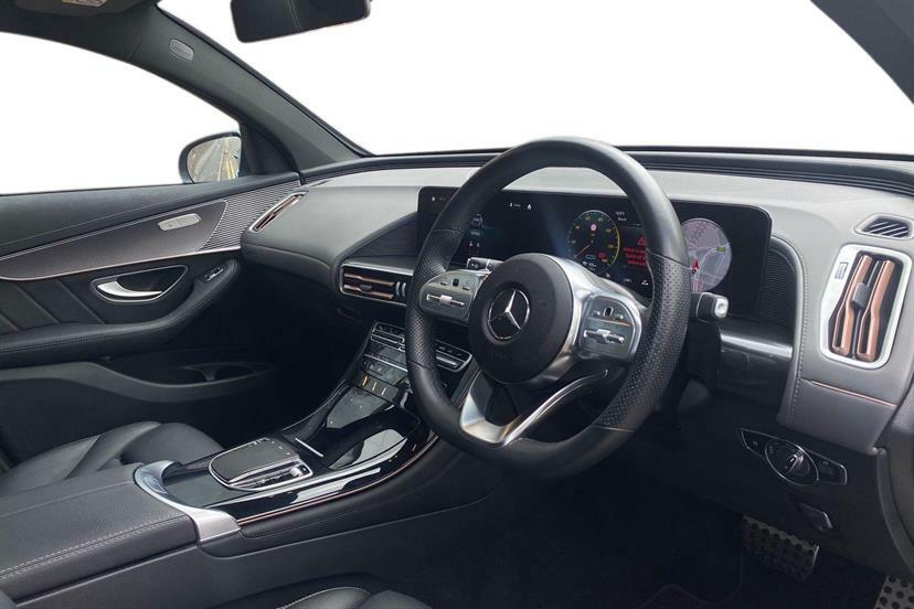 Mercedes-Benz EQC 400 300Kw Amg Line Premium 80Kwh Black #4
