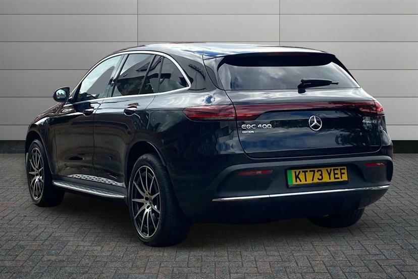 Mercedes-Benz EQC 400 300Kw Amg Line Edition 80Kwh Black #2
