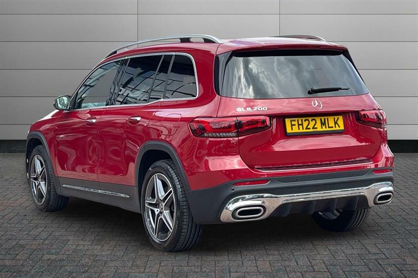 Mercedes-Benz GLB Class 200 Amg Line Premium 7G-tronic FH22MLK Red #2