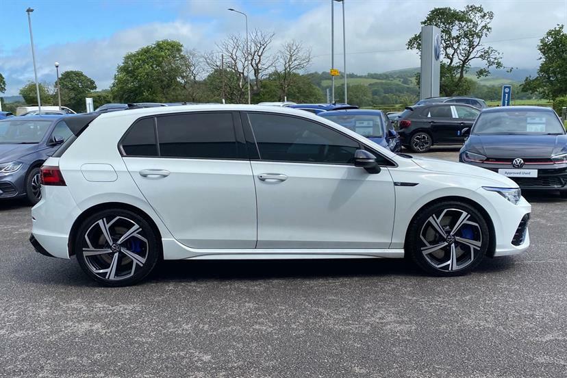 Volkswagen Golf 2.0 Tsi 320 R 4Motion Dsg MK21YRU White #4