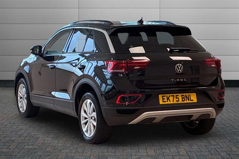 Volkswagen T-Roc 1.5 Tsi Match Dsg EK75BNL Black #3