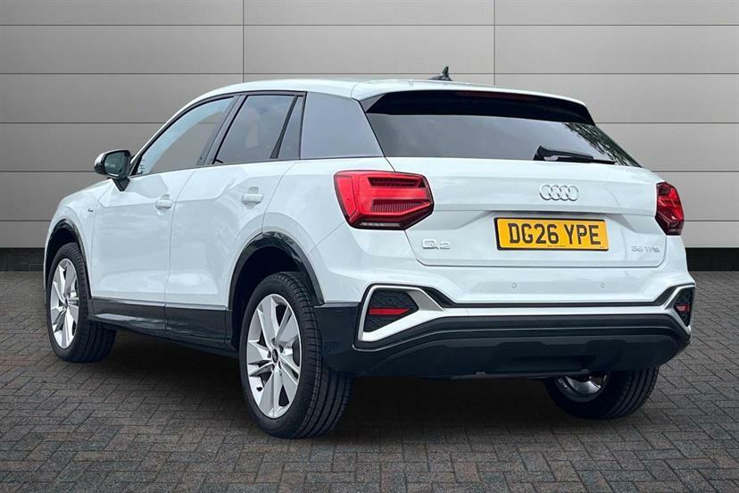 Audi Q2 35 Tfsi S Line White #3