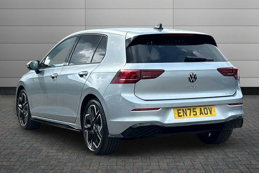 Volkswagen Golf 1.5 Etsi Mhev R-line Hatchback Hybrid D EN75AOV Silver #3