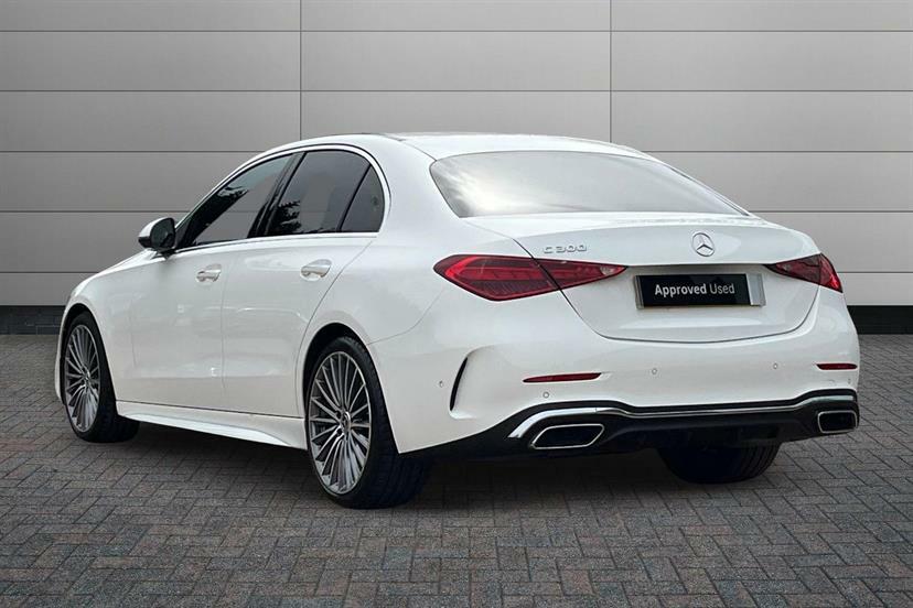 Mercedes-Benz C Class C300 Amg Line Premium 9G-tronic White