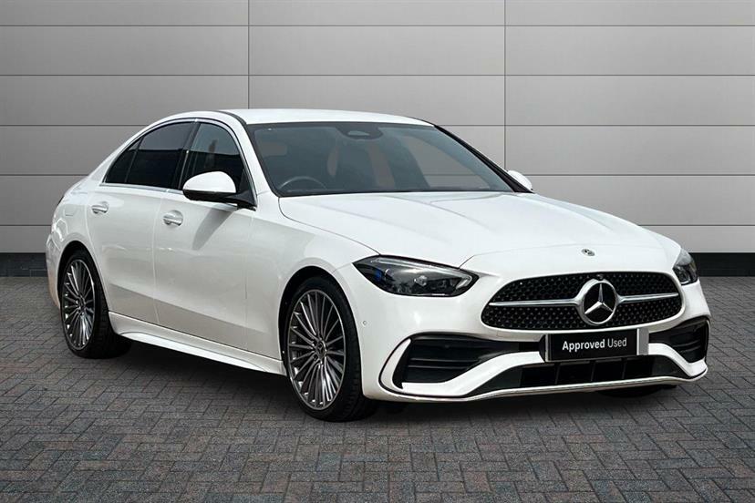 Mercedes-Benz C Class C300 Amg Line Premium 9G-tronic White