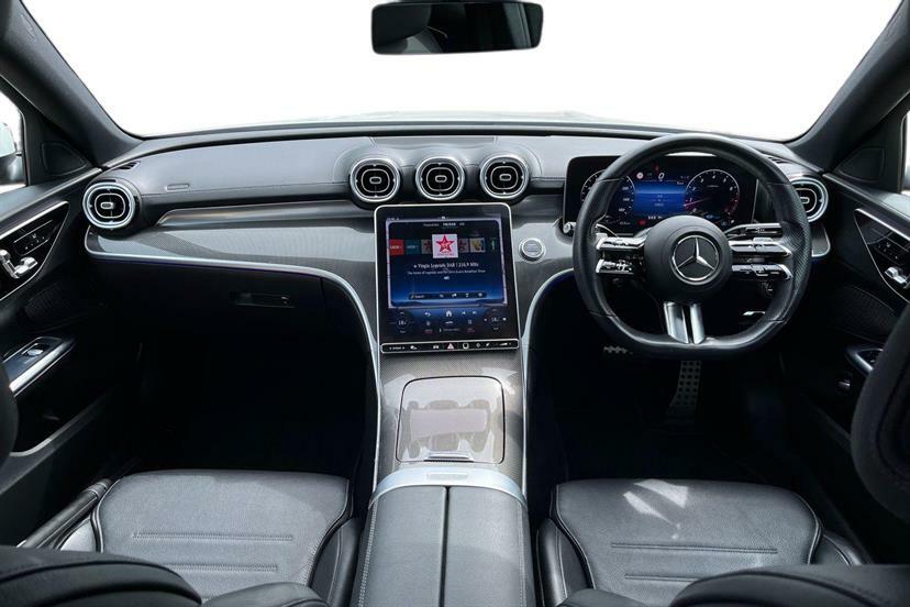 Mercedes-Benz C Class C300 Amg Line Premium 9G-tronic White #6
