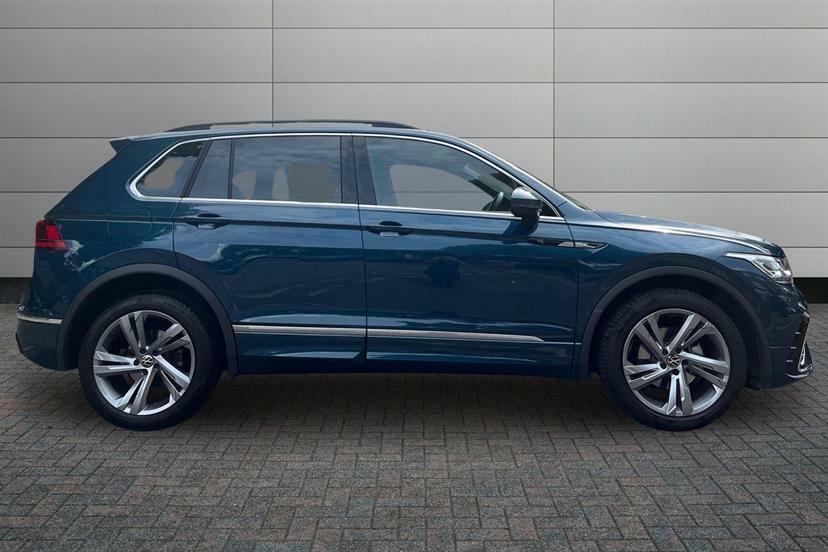 Volkswagen Tiguan 1.5 Tsi 150 R-line Edition Dsg LX24VYH Blue #4