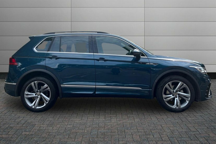 Volkswagen Tiguan 1.5 Tsi R-line Edition Suv Dsg 150 Ps LX24VYH Blue #4
