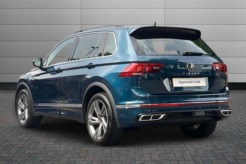 Volkswagen Tiguan 1.5 Tsi 150 R-line Edition Dsg LX24VYH Blue #3