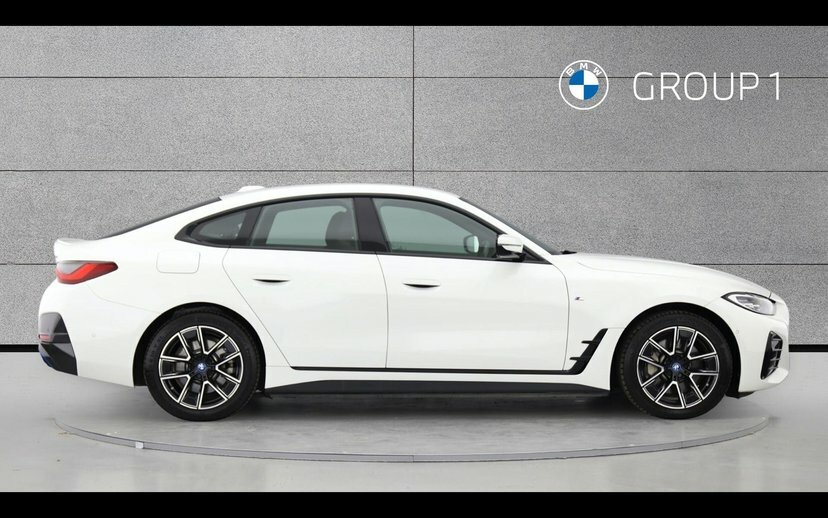 BMW i4 I4 Edrive40 M Sport AF72TCV White #3