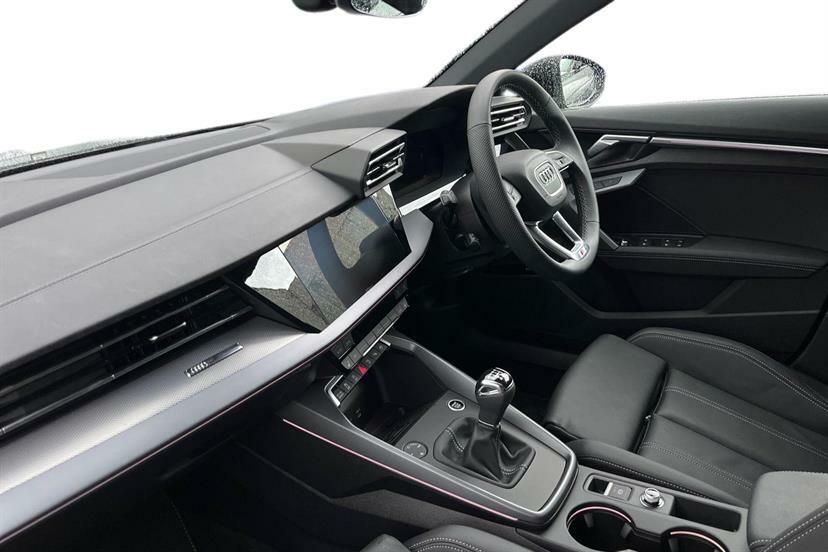 Audi A3 1.5 Tfsi 116 S Line Tech Pack Pro LR75TXF Black #2