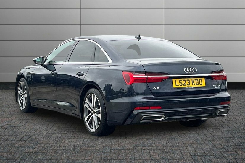 Audi A6 Saloon 2.0 Tdi 40 S Line Saloon S Tronic Quatt Blue #3