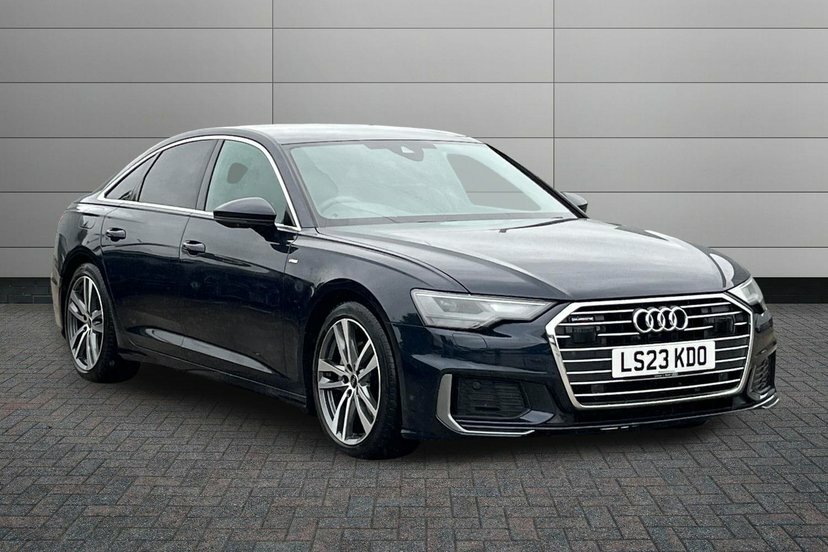 Audi A6 Saloon 2.0 Tdi 40 S Line Saloon S Tronic Quatt Blue