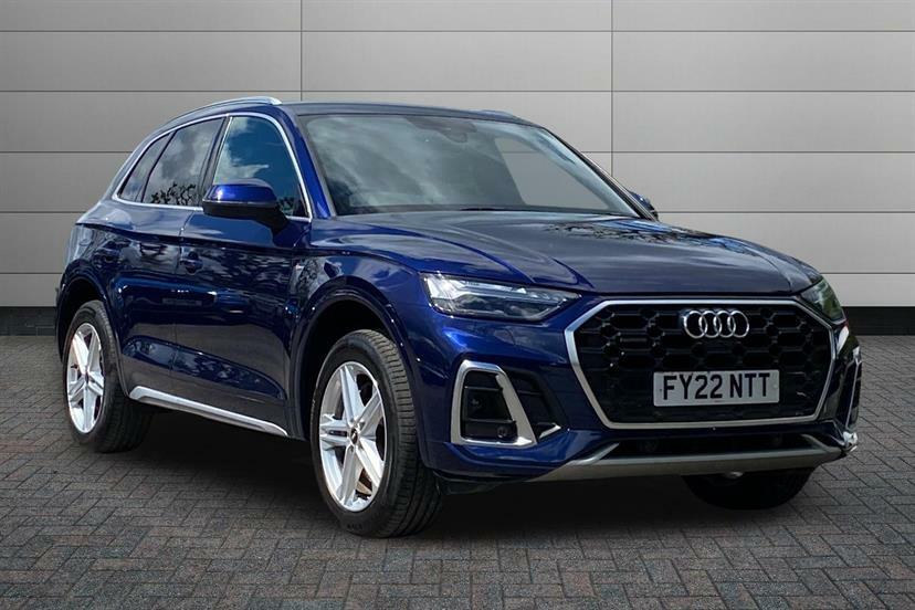 Audi Q5 50 Tfsi E Quattro S Line S Tronic Cs Blue