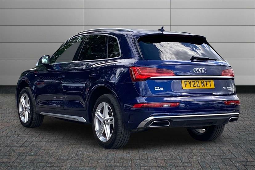 Audi Q5 50 Tfsi E Quattro S Line S Tronic Cs Blue #3