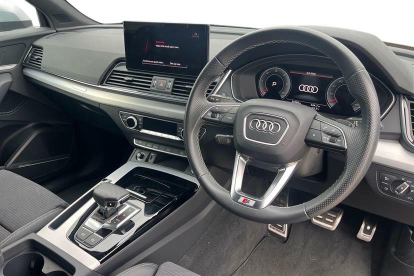 Audi Q5 40 Tdi Quattro S Line S Tronic Cs BL72FXU Silver #6