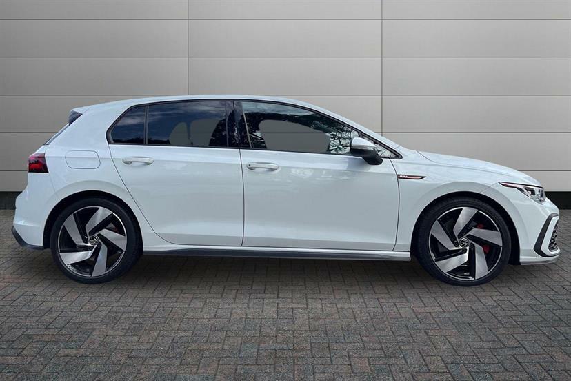 Volkswagen Golf 2.0 Tsi Gti Dsg White #4