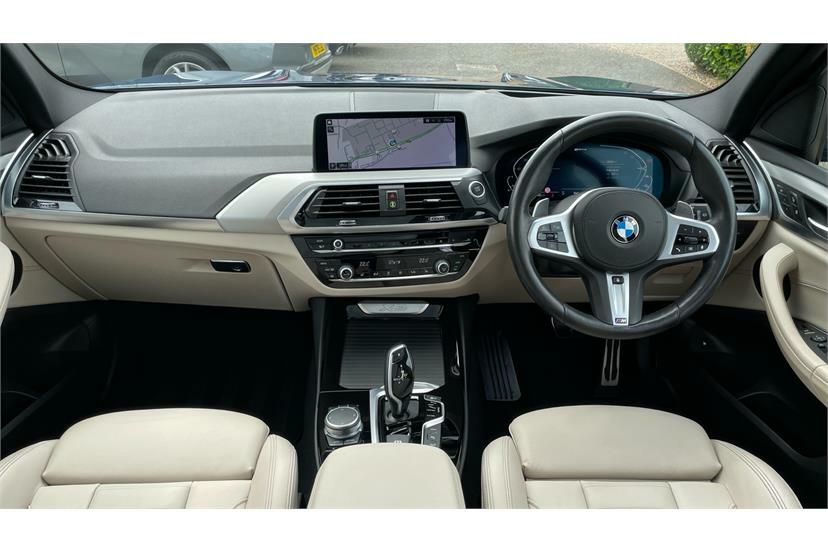 BMW X3 Xdrive 30E M Sport KU21RDK Blue #4