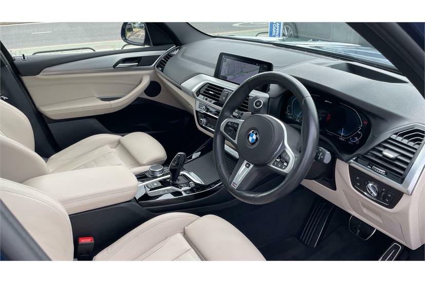 BMW X3 Xdrive 30E M Sport KU21RDK Blue #6