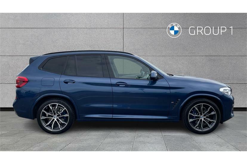 BMW X3 Xdrive 30E M Sport KU21RDK Blue #3