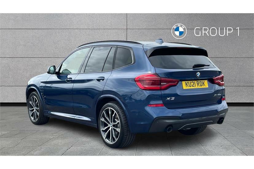 BMW X3 Xdrive 30E M Sport KU21RDK Blue #2